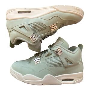 Nike Air Jordan 4 Retro Abundance Seafoam 12 Women’s Excellent Cond SZ 9.5 UK